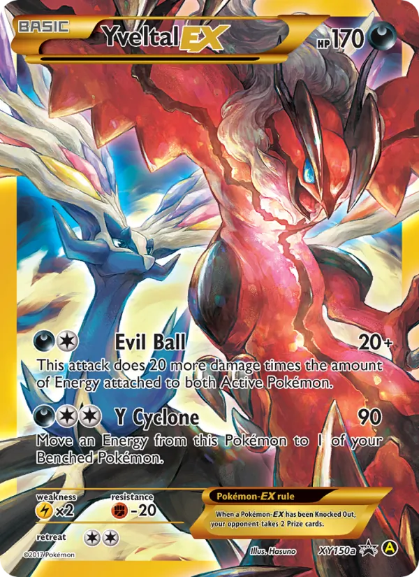 Yveltal-EX #XY150a/211