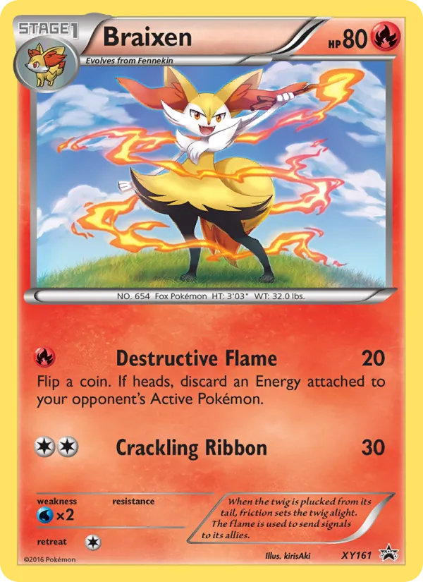 Braixen #XY161/211