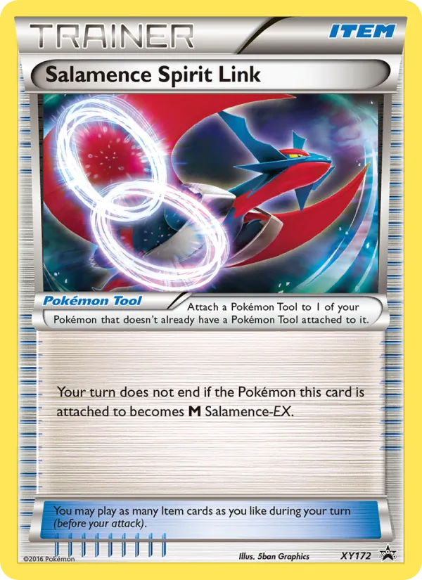 Salamence Spirit Link, XY Black Star Promos #XY172/211