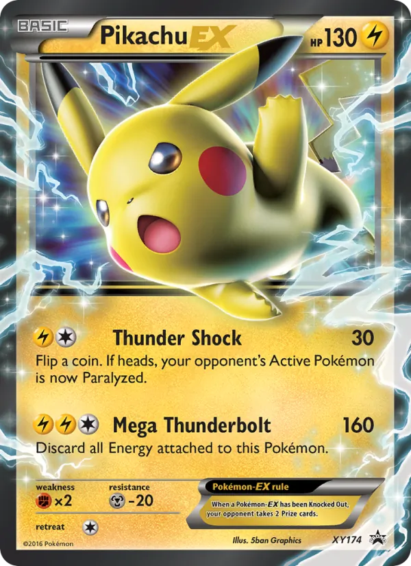Pikachu-EX #XY174/211