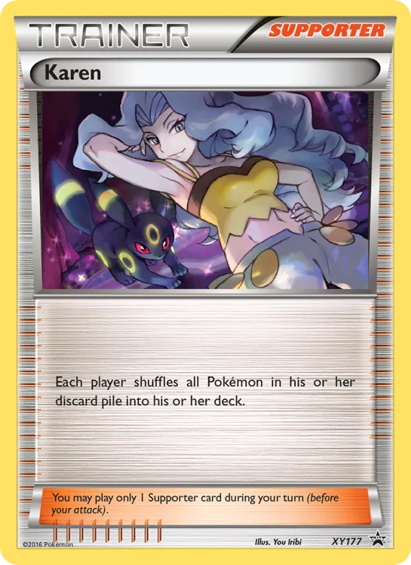 Karen, XY Black Star Promos #XY177/211