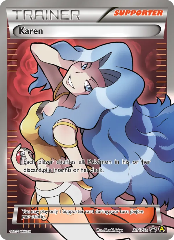 Karen, XY Black Star Promos #XY177a/211