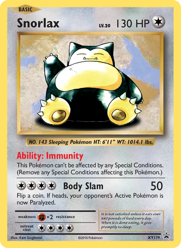 Snorlax #XY179/211