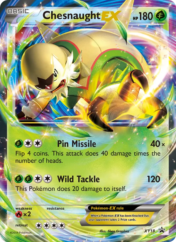Chesnaught EX #XY18/211
