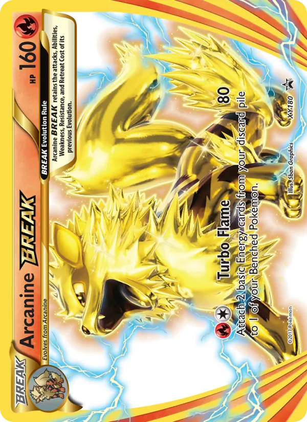 Arcanine BREAK #XY180/211