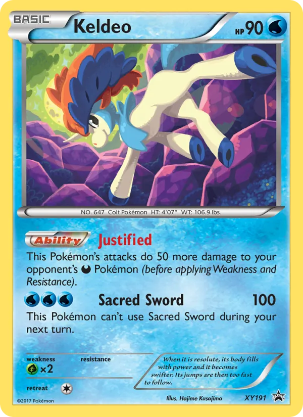 Keldeo #XY191/211