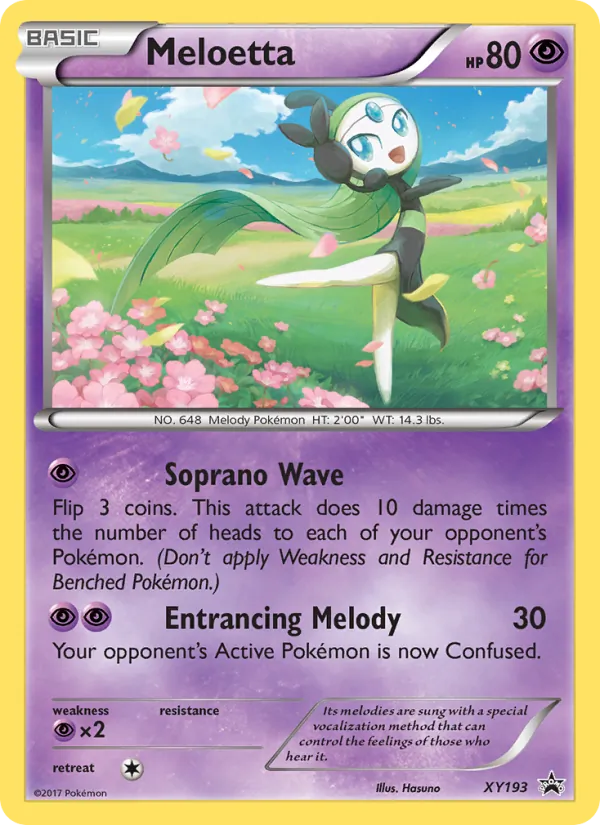 Meloetta #XY193/211