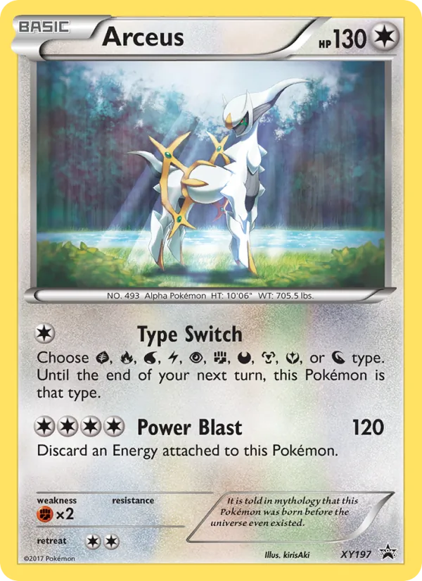 Arceus #XY197/211
