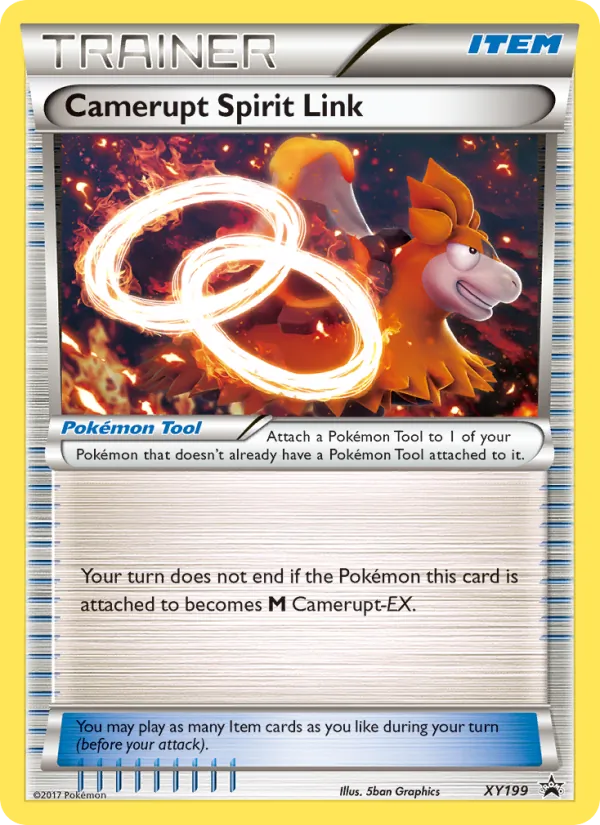 Camerupt Spirit Link, XY Black Star Promos #XY199/211