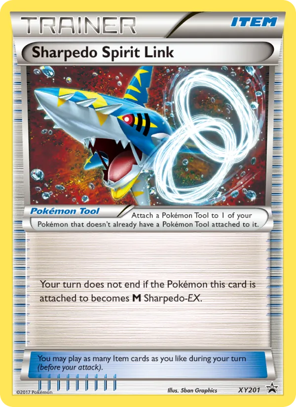 Sharpedo Spirit Link, XY Black Star Promos #XY201/211