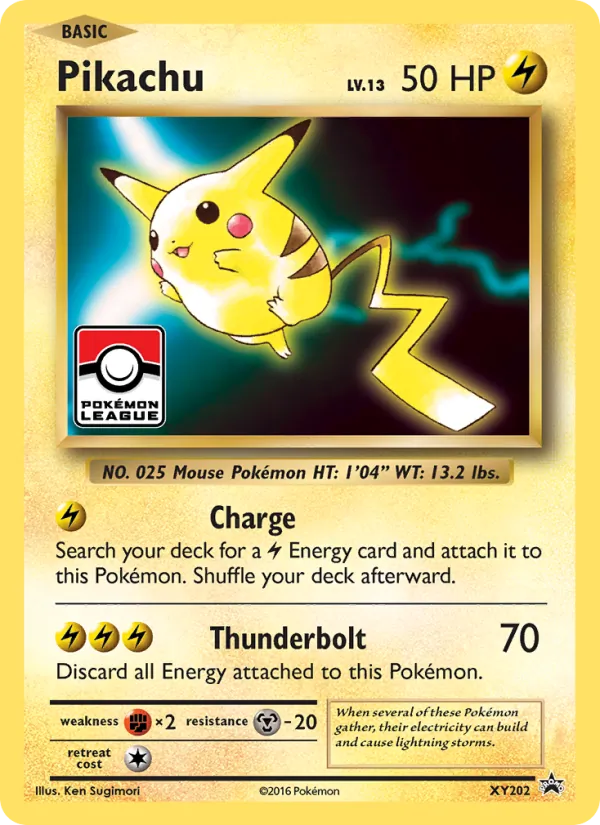 Pikachu #XY202/211