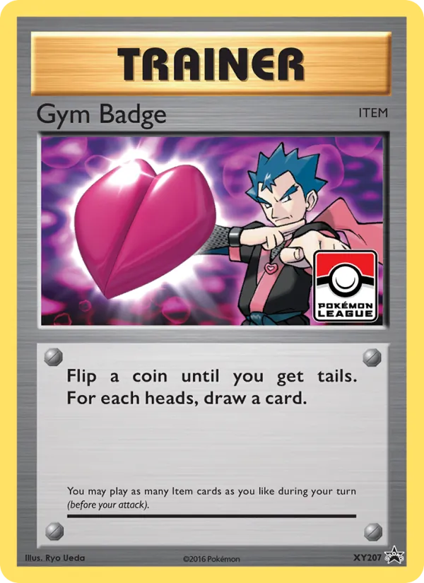 Gym Badge, XY Black Star Promos #XY207/211