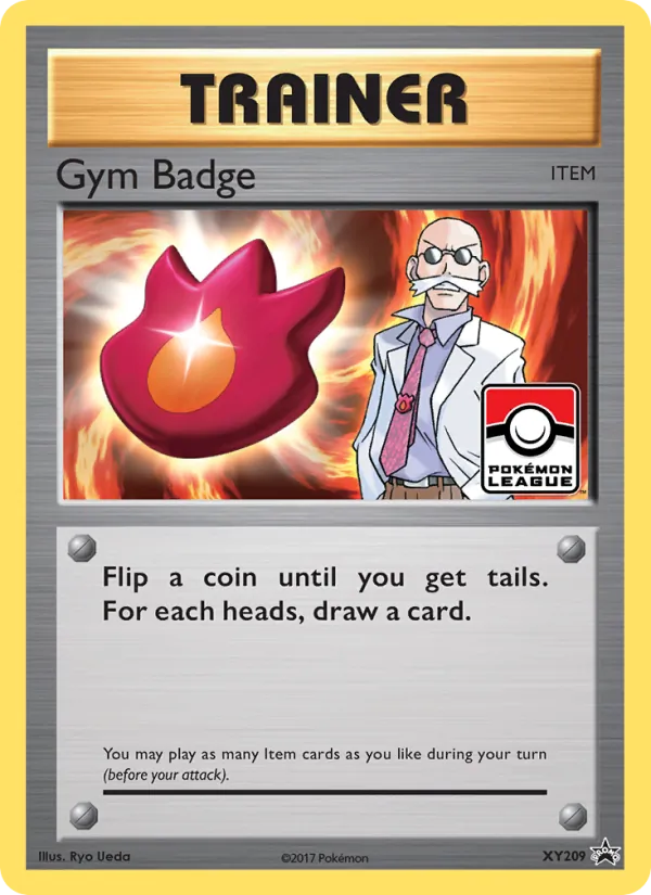 Gym Badge, XY Black Star Promos #XY209/211