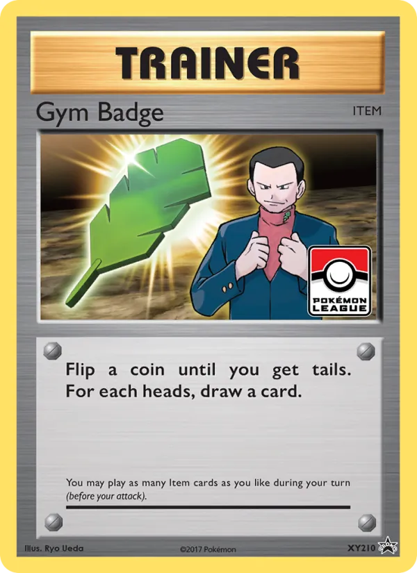 Gym Badge, XY Black Star Promos #XY210/211