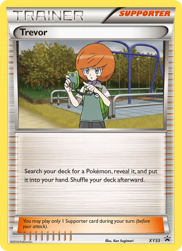 Trevor, XY Black Star Promos #XY33/211