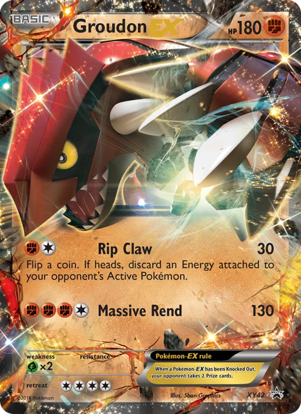 Groudon EX #XY42/211