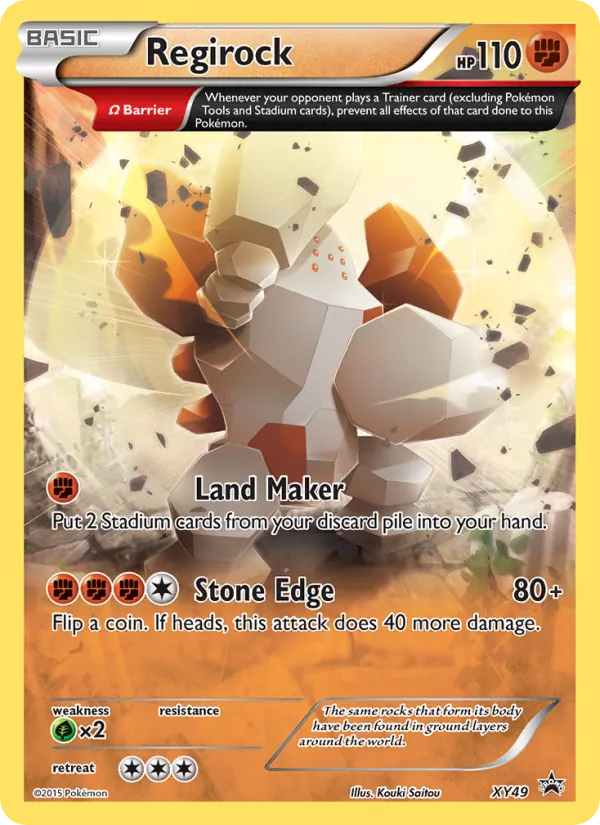Regirock #XY49/211