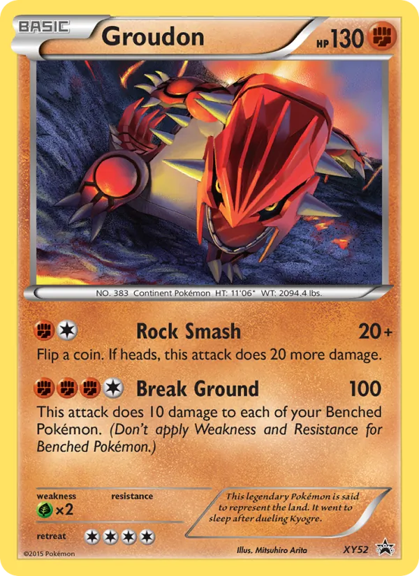 Groudon #XY52/211