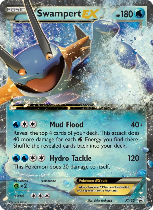 Swampert EX #XY55/211