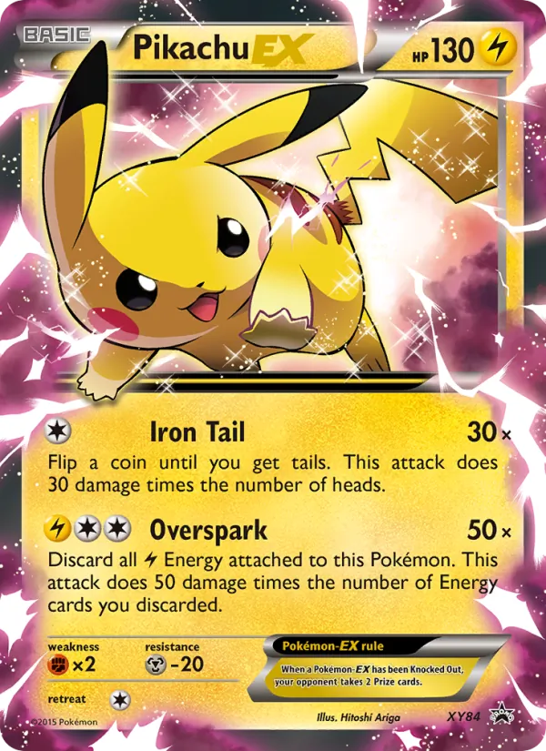 Pikachu EX #XY84/211
