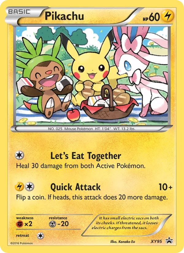 Pikachu #XY95/211